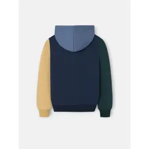 Kids' zip-up hoodie with kangaroo pocket Silbon image-1