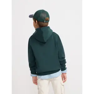 Kids' hooded sweatshirt with kangaroo pocket Silbon image-6