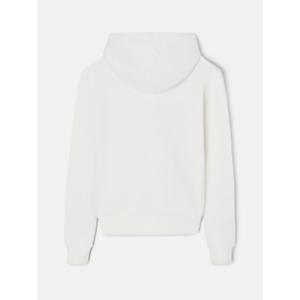 Sudadera con capucha bordada de raqueta con diseño floral para mujer Silbon image-1