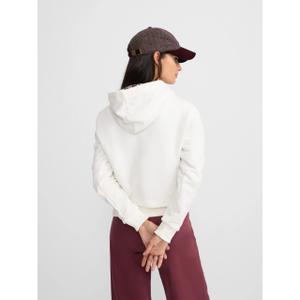 Sudadera con capucha bordada de raqueta con diseño floral para mujer Silbon image-4