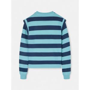 Sudadera de rayas con hombreras para mujer Silbon image-1