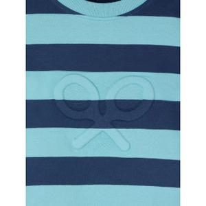 Sudadera de rayas con hombreras para mujer Silbon image-2