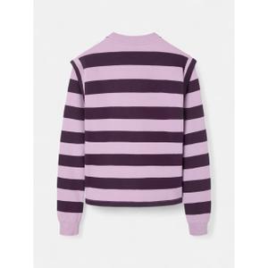 Sudadera de rayas con hombreras para mujer Silbon image-1