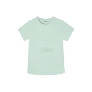 Klassisches T-Shirt mit Schläger-Motiv für Frauen Silbon image-0