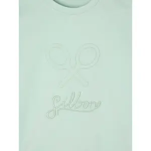 Klassisches T-Shirt mit Schläger-Motiv für Frauen Silbon image-4