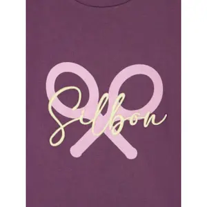 Klassisches T-Shirt mit Schläger-Motiv für Frauen Silbon image-5