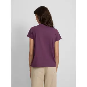 Klassisches T-Shirt mit Schläger-Motiv für Frauen Silbon image-3