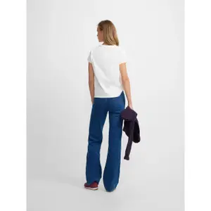 T-Shirt mit Aufdruck Preppy and Proud für Damen Silbon image-5