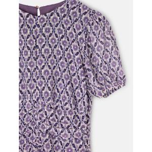 Geometrisch patroon lange jurk voor vrouwen Silbon image-2