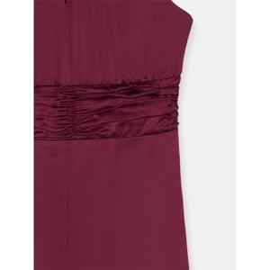 Abito lungo con cappotto asimmetrico in mussola donna Silbon image-3