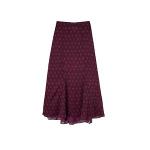 Women's floral print long skirt Silbon