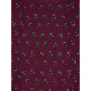 Women's floral print long skirt Silbon image-3