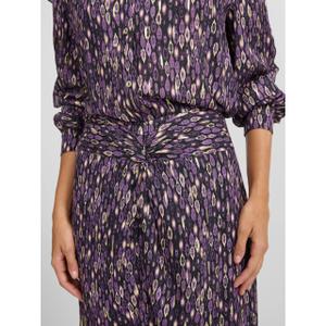 Long ikat print skirt for women Silbon image-5