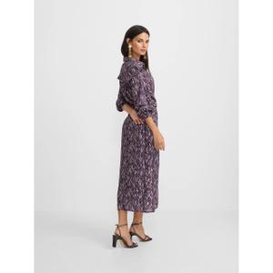 Long ikat print skirt for women Silbon image-6