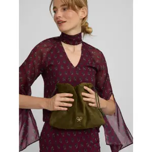 Blusa con colletto stampato donna Silbon image-5