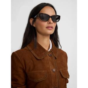 Gebrauchte Wildlederjacke mit Kragen für Frauen Silbon image-6