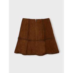 Mini skirt i ruskind til kvinder Silbon image-1