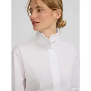 Camicia a maniche lunghe con dettaglio ai polsini donna Silbon image-5
