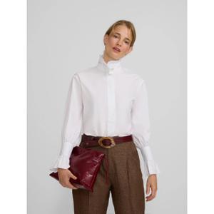 Women's long-sleeved shirt with cuff detail Silbon image-6