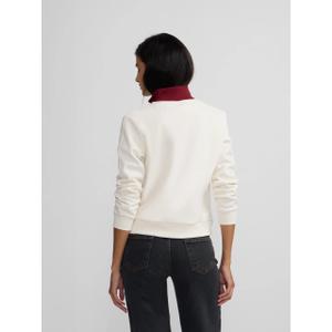 Sudadera de mujer retro con media cremallera y cuello alto Silbon image-4