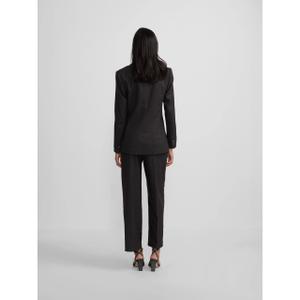 Checked double-breasted blazer for women Silbon image-6