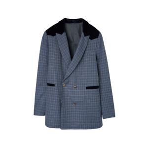 Women's checked blazer Silbon