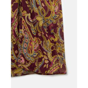 Abito lungo con stampa paisley donna Silbon image-4