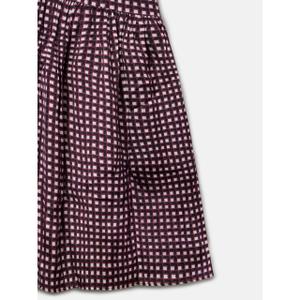 Geprinte lange jurk met geometrische patronen voor dames Silbon image-2