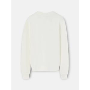 Sweatshirt en coton à motif raquette cœur femme Silbon image-1