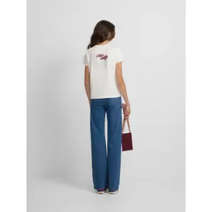 T-Shirt mit Bäckerei-Motiv Damen Silbon image-6