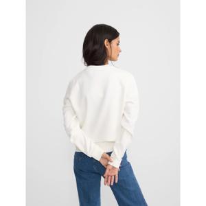 Sweatshirt com estampado divertido e paz para mulher Silbon image-5