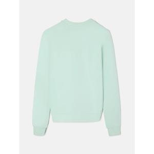 Sweatshirt à motif fun and peace femme Silbon image-1