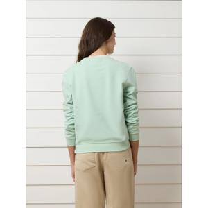 Sweatshirt à motif fun and peace femme Silbon image-4