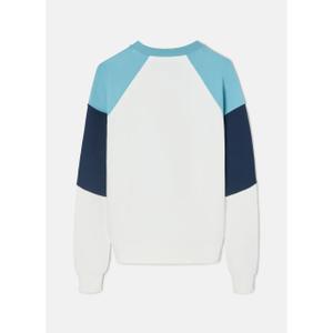 Sudadera bordada con una letra de color para mujer Silbon image-1