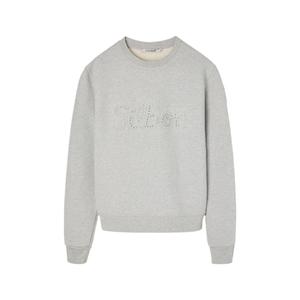 Sudadera de mujer de algodón con tachas Silbon