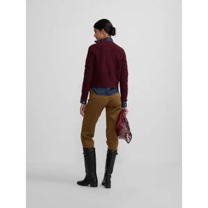 Women's cable knit cardigan Silbon image-5