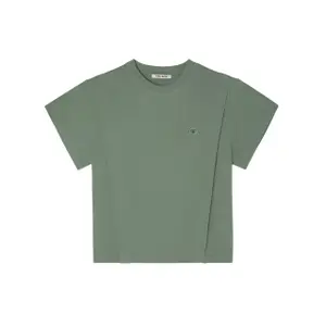 T-Shirt mit Schulterpolstern für Damen Silbon image-0