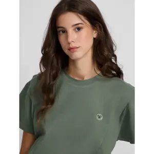 T-Shirt mit Schulterpolstern für Damen Silbon image-5
