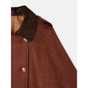 Kvadratisk læderkappe til kvinder Silbon image-2