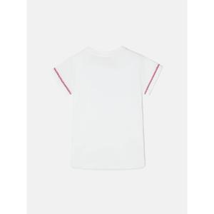 Girls' ethnic print t-shirt Silbon image-1