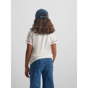 Girls' ethnic print t-shirt Silbon image-4