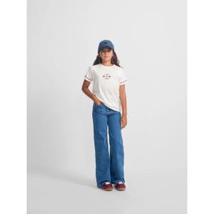 Girls' ethnic print t-shirt Silbon image-5