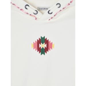 Printed ethnic girls' sweatshirt Silbon image-2