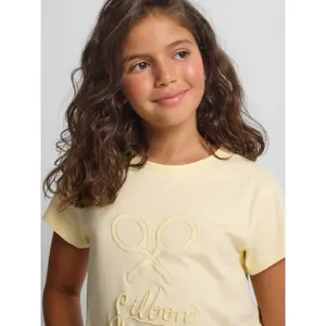 Classic girl's T-shirt Silbon image-5