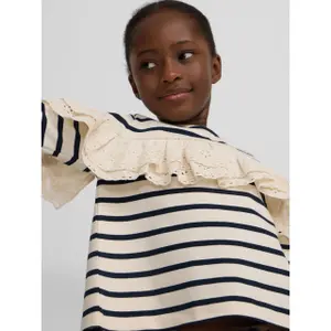 Girls' long sleeve frill t-shirt Silbon image-6