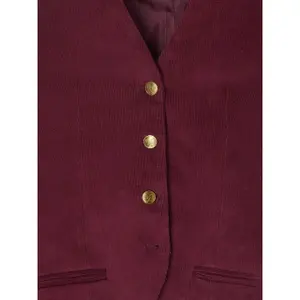 Classic corduroy vest for girls Silbon image-0