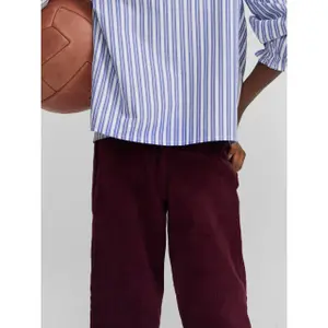 Straight Corduroy Trousers for Girls Silbon image-6