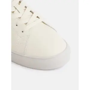 Zapatillas de cuero clásicas con un parche de raqueta Silbon image-4