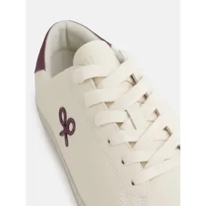 Zapatillas de cuero clásicas con un parche de raqueta Silbon image-5