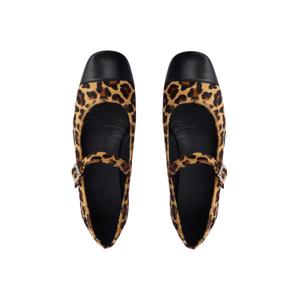 Animal print ballerinas for women Silbon